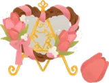 チューリップリースの木