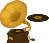 蓄音機の木