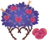 愛情を具現化した薔薇の木