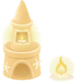 砂灯台の木