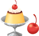 喫茶店の固めプリンの木