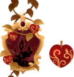 魔法の鏡と毒林檎の木