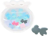 白昼夢の中の金魚鉢の木