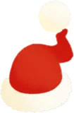 サンタ帽