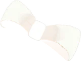 小さな白いリボン