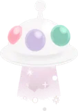 はしゃぐUFO