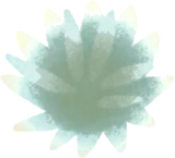 砂丘の小さな草・緑