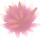 砂丘の小さな草・赤