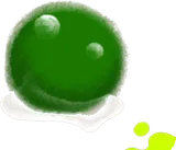 小さな頭乗せマリモ