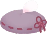 趣ある桜のベレー帽