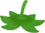 摘みたてイチゴのへタ