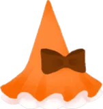 小さいパンプキンな魔女の帽子