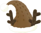 小さなトナカイの三角帽子