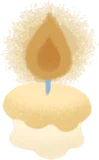聖なるキャンドルハット