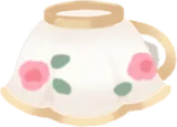薔薇柄のティーカップ