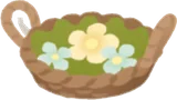 イースターフラワーバスケット