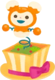 小さなギフトボックスハット