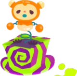 小さなグルグルボックスハット