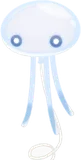 小さなプカポンの風船・白