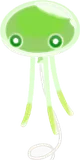 小さなプカポンの風船・緑