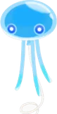 小さなプカポンの風船・青