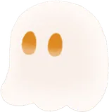 くつろぐゴースト