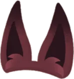 小さなオオカミの耳のカチューシャ