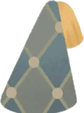 小人のとんがり帽子・青