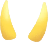 大きな鬼の角