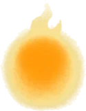 生まれたての炎