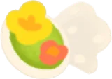 ミニフラワーブローチ