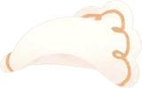 小さいシンプルな頭巾