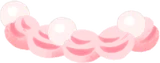 デコレーションクリーム・ピンク