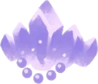 水晶のティアラ
