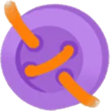 ボタンの眼帯