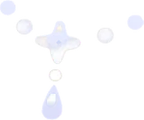 ルミナスチャームアクセ・白