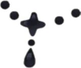ルミナスチャームアクセ・黒