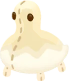 モチガメミニトイ・白