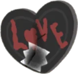 ミニハート・黒LOVE
