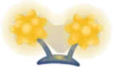 光るこんぺいとうのカチューシャ