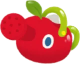 おもちゃのジョウロ・りんご
