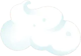 いつの間にか乗っていた小さな泡