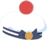 マリンな帽子・白