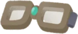 翡翠付きゴーグル