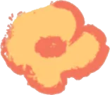 黄色い挿絵の花の実の画像