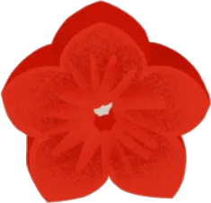 折り紙の花の実の画像