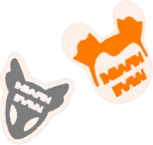 ピグミーとヴォルグステッカーの笑の画像