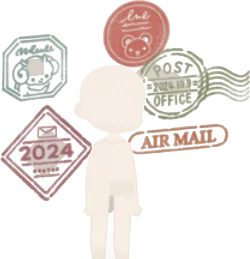 レタースタンプオーラの画像