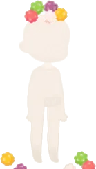 散らばった金平糖の画像