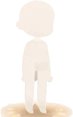 足元に落ちる光の画像